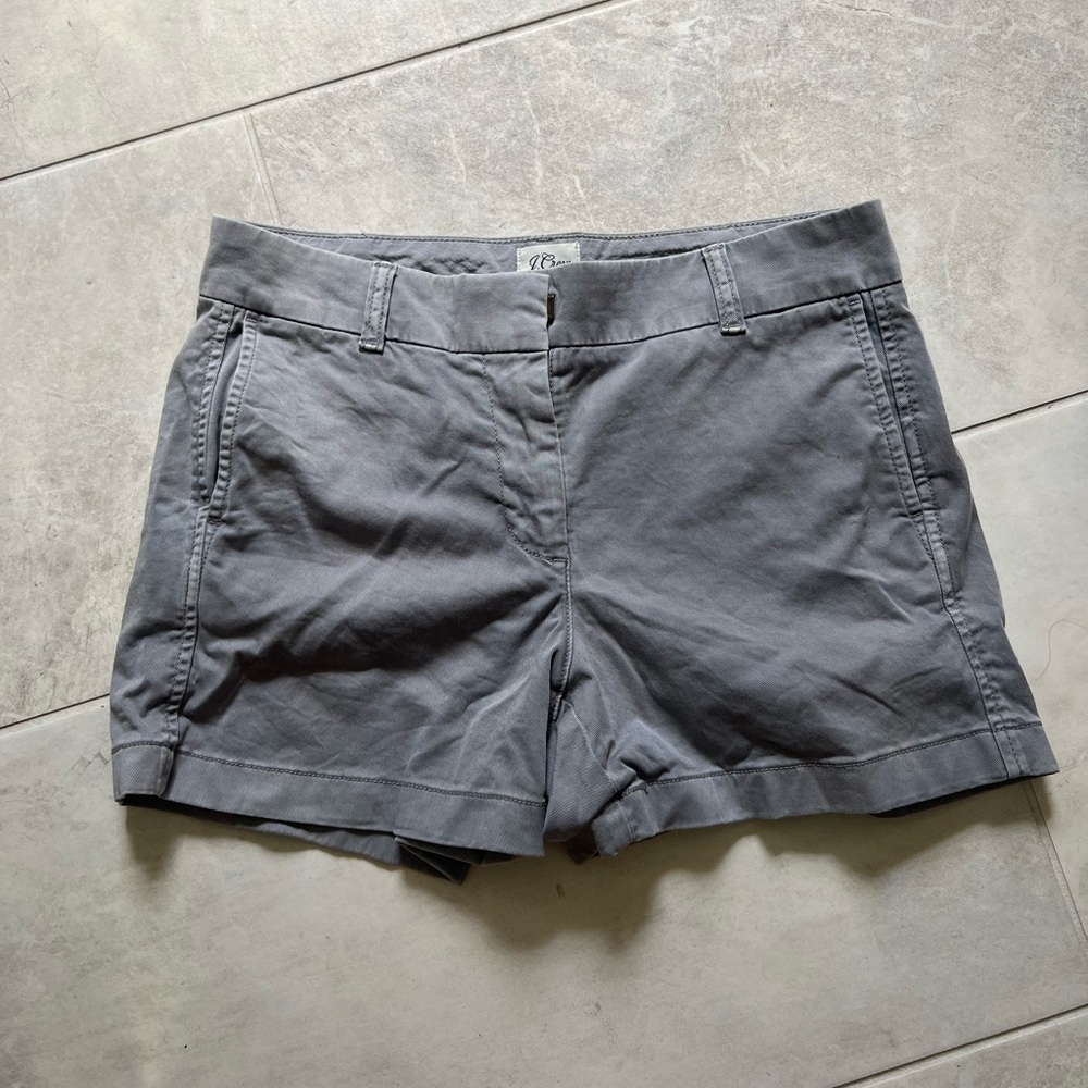 J. Crew bluish/grey high waist short
